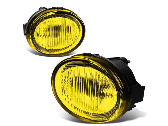 DNA Motoring FL-ZTL-166-AM For 2002 to 2003 Nissan Maxima A33 Pair Bumper Driving Fog Light Lamp Amber Lens