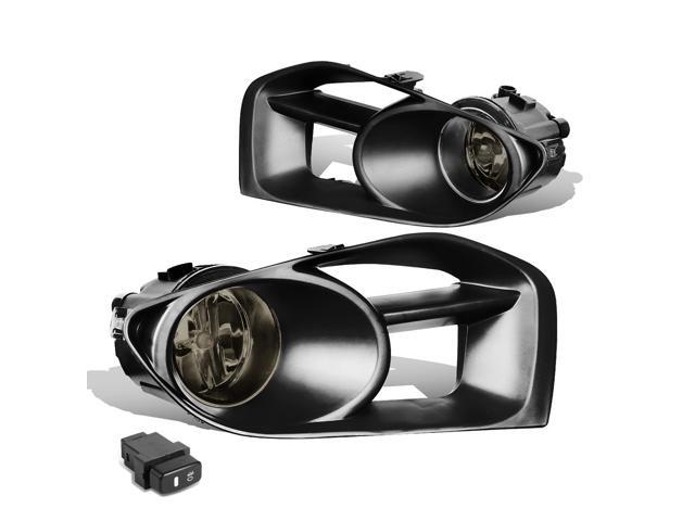 DNA Motoring FL-ZTL-194-SM For 2011 to 2014 Nissan Murano Z50 Pair Front Bumper Driving Fog Light Lamp+Switch Smoked Lens 12 13