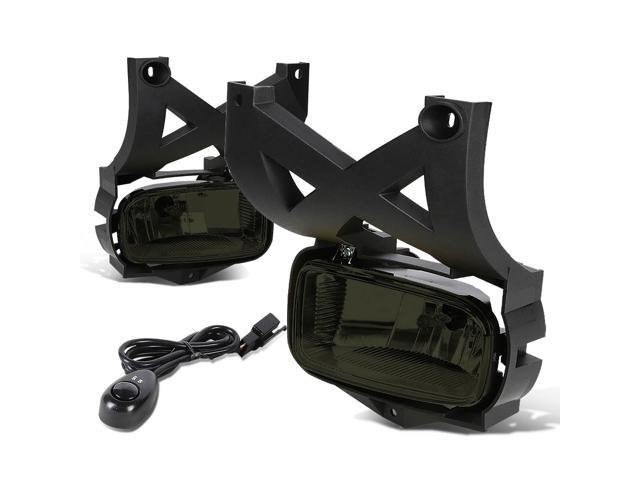 DNA Motoring FL-T018-SM For 2001 to 2004 Ford Escape Pair Bumper Fog Lights + Switch (Smoked Lens) 02 03