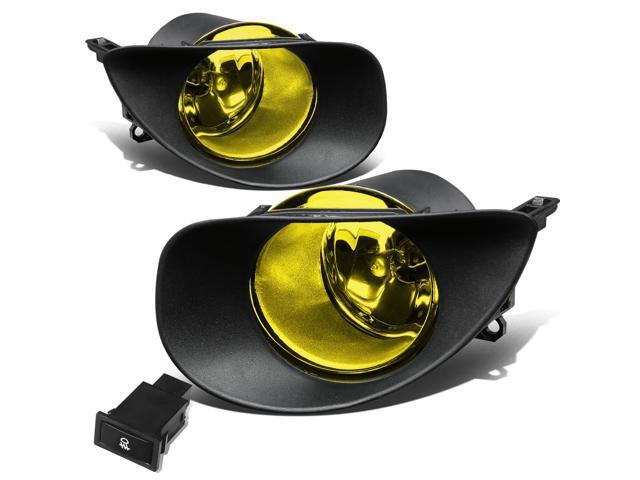 DNA Motoring FL-ZTL-201-AM For 2006 to 2008 Toyota Yaris Hatchback XP90 Bumper Driving Fog Light Lamp+Switch Amber Lens 07