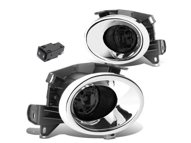 DNA Motoring FL-ZTL-266-SM For 2013 to 2016 Nissan Pathfinder R52 Pair Front Bumper Driving Fog Light Lamp+Switch Smoked Lens 14 15