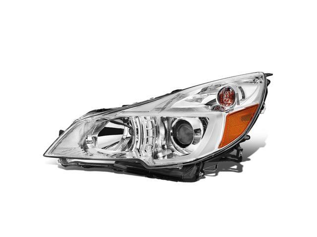 DNA Motoring OEM-HL-0081-L For 2010 to 2014 Subaru Outback Legacy 1Pc Left / Driver Side Factory Style Chrome Housing Projector Headlight Lamp 11...