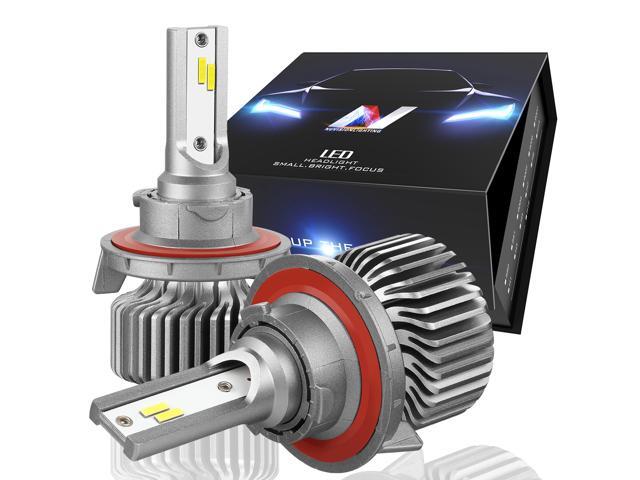 NUVISION LIGHTING NVL-SLS-H13 Nuvision Pair 9008 H13 Slim LED Headlight High / Low Beam Fog Lamp Light Bulbs Conversion HID Kit