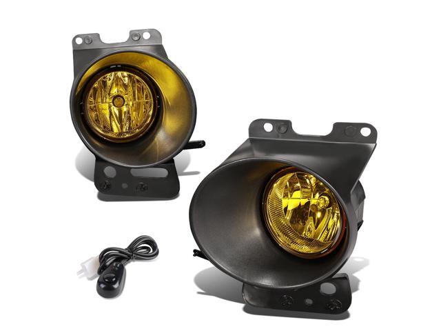 DNA Motoring FL-ZTL-813-AM For 2006 to 2008 Ford F150 Lincoln Mark LT Pair Bumper Driving Fog Light Lamp+Switch Amber Lens 07