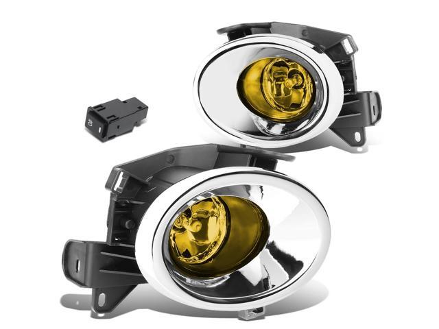 DNA Motoring FL-ZTL-266-AM For 2013 to 2016 Nissan Pathfinder R52 Pair Front Bumper Driving Fog Light Lamp+Switch Amber Lens 14 15