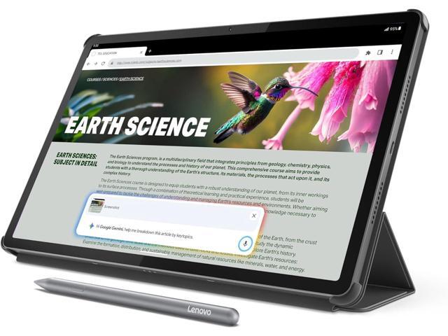 Lenovo Idea Tab Pro with Tab Pen Plus & Folio Case - 8GB RAM / 128 GB Storage / 12.7' / Android 14 / Luna Grey