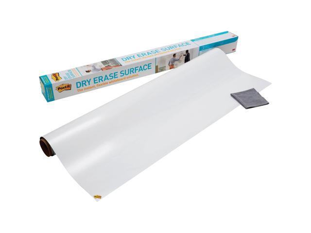 Post-it Dry DEF4X3 - Erase Film with Adhesive Backing, 48 x 36, White