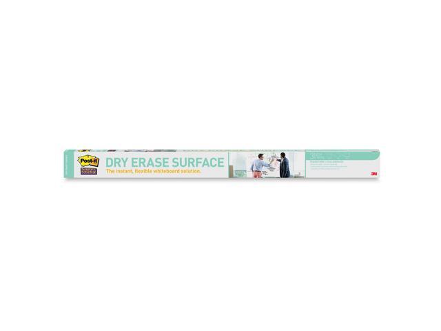 Post-it Dry DEF4X3 - Erase Film with Adhesive Backing, 48 x 36, White