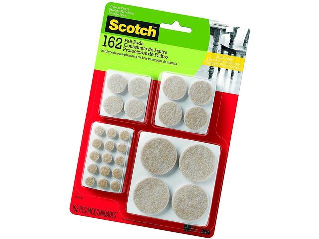 3M SP8 Scotch Felt Pads Value Pack: 1-1/2 in. diameter circle / 24-pack (Beige) *24-pack