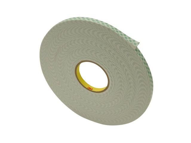 3M 4016 Double Sided Foam Tape 1' x 36 yds. 1/16' Natural 9/Case T9554016