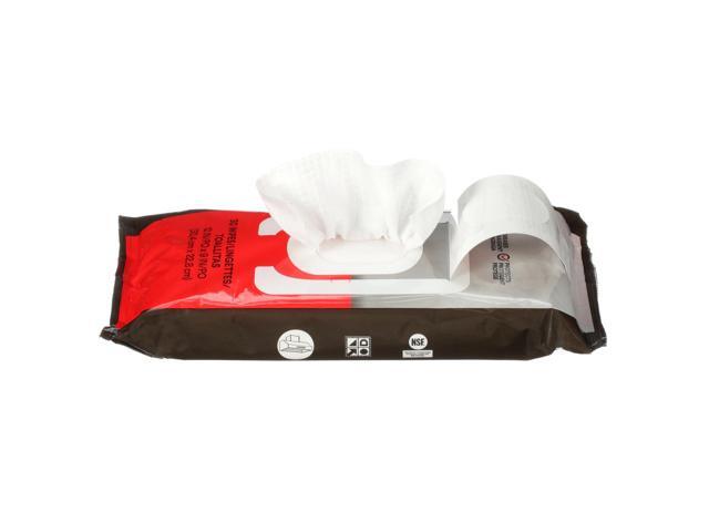 Scotch-Brite Stainless Steel Hood Degreaser Wipes [with Scotchgard]: 1-Pack / 30 Wipes (White) *1-pack