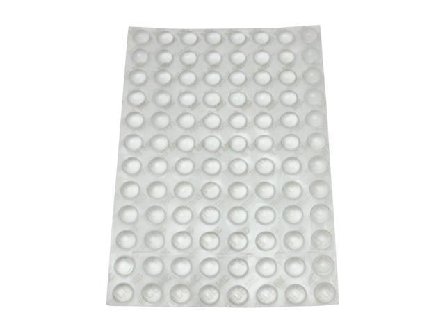 3M Bumpon Self-Adhesive Protectors [Hemisphere]: 0.312 in. width x 0.085 in. thick (Clear) *retail-packaged