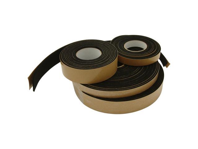 FindTape Polyester Felt Tape [4mm thick] (FELT-09): 2 in. x 10 ft. (Black)