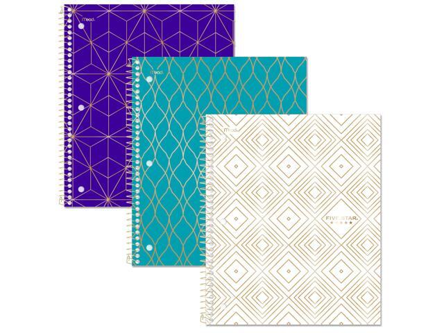 Five Star 1-Subject Spiral Notebook [College Ruled]: 8-1/2 in. x 11 in. (White)