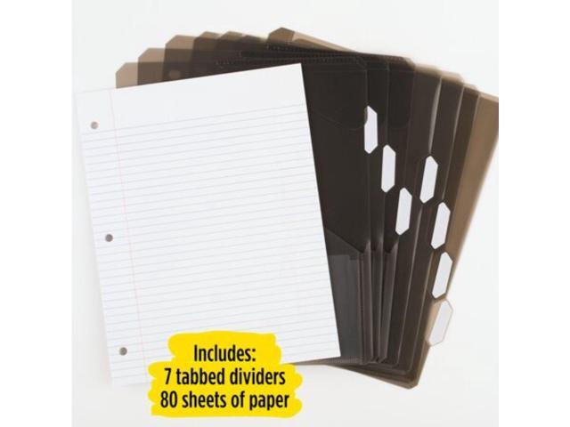 Five Star Flex 1-1/2' Hybrid NoteBinder: 11-1/2 in. x 11-1/4 in. (Fire Red)