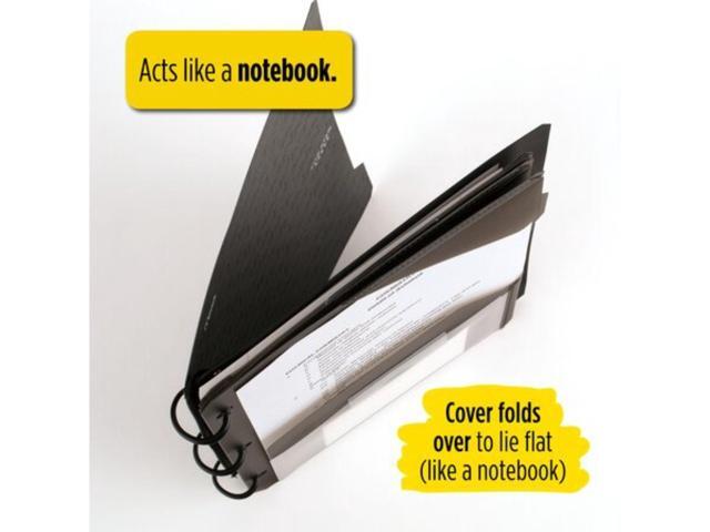 Five Star Flex 1-1/2' Hybrid NoteBinder: 11-1/2 in. x 11-1/4 in. (Fire Red)
