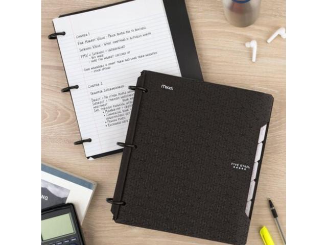 Five Star Flex 1' Hybrid NoteBinder: 10-3/4 in. x 0.319 yds. (Pacific Blue)