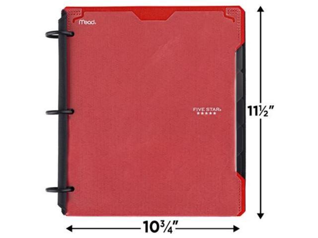 Five Star Flex 1' Customizable Hybrid NoteBinder: 10-3/4 in. x 10-3/4 in. (White)