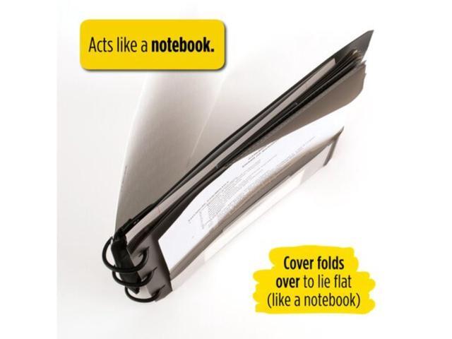 Five Star Flex 1' Customizable Hybrid NoteBinder: 10-3/4 in. x 10-3/4 in. (Fire Red)