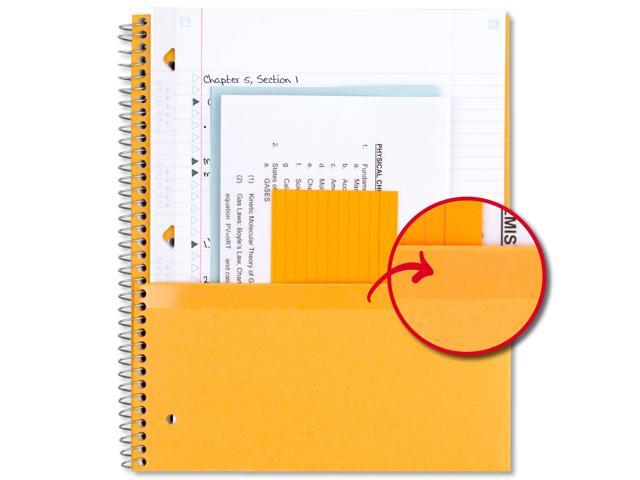 Five Star 5-Subject Spiral Notebook [College Ruled]: 8 in. x 0.319 yds. (Black)