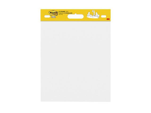 Post-it Super Sticky Mini Easel Pad: 15 in. x 18 in. / 20 sheets / 2-pack **new (White) *20 sheets