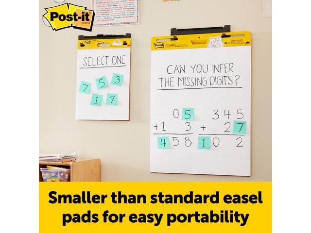 Post-it Super Sticky Mini Easel Pad: 15 in. x 18 in. / 20 sheets / 2-pack **new (White) *20 sheets
