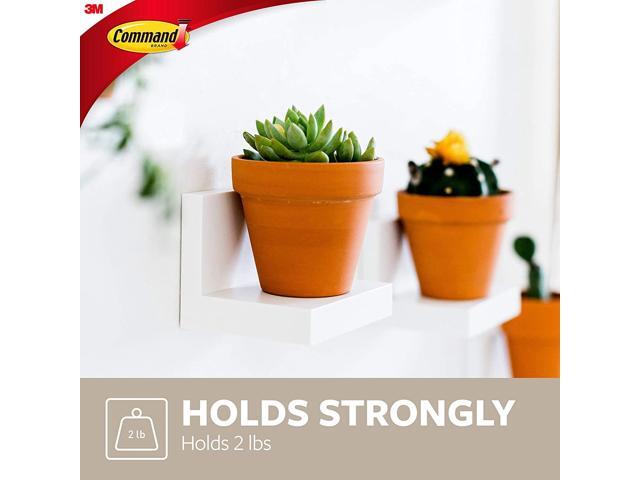 Command Display Ledges [Removable]: 2-pack (Quartz)