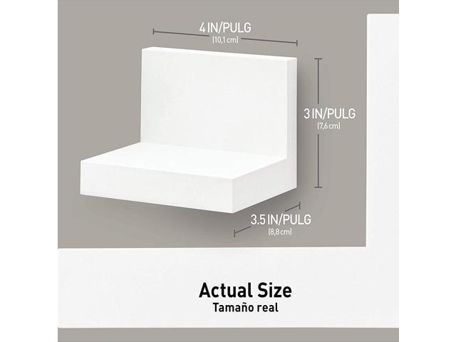 Command Display Ledges [Removable]: 2-pack (Quartz)