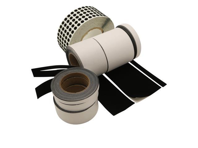 JVCC Flocking Tape [Non-woven Fabric] (FLOCK-1): 1-1/2 in. x 300 in. (Black)