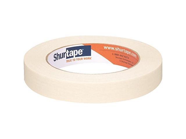 Shurtape General-Purpose Grade Crepe Paper Masking Tape (CP-105): 3/4 in. x 60 yds. (Natural)