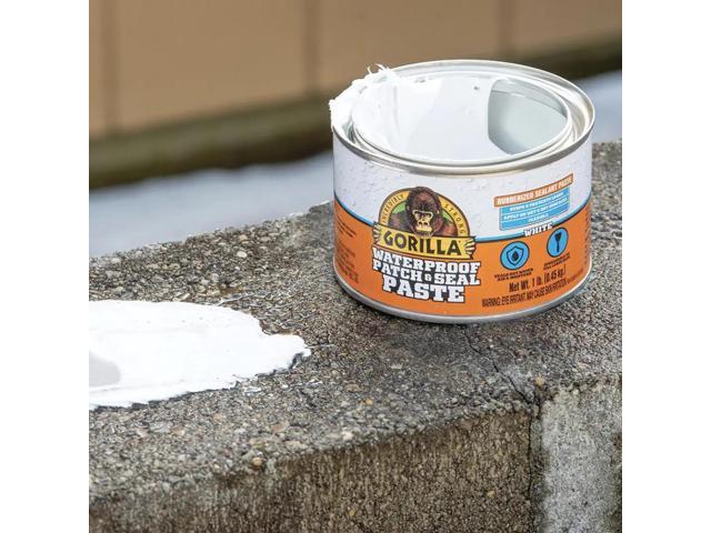 Gorilla Waterproof Patch & Seal Paste: 1 lb. (Black)