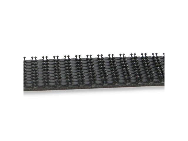 3M Dual Lock Type 170 Reclosable Fastener [Black / Rubber Adhesive] (SJ3542): 3/4 in. x 10 ft. (Black)