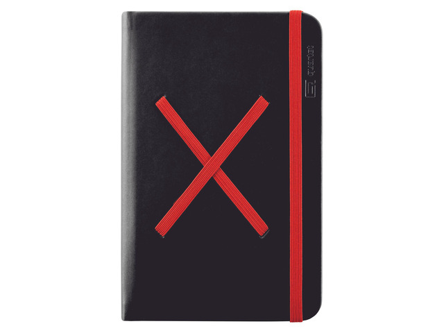 Quartet Glass Portable Dry-Erase Pad: 5 in. x 8 in. (Black)