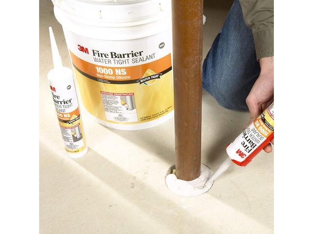 3M Fire Barrier Water Tight Sealant 1000 NS: 10.1 fl. oz. cartridge / 3 hour (Grey)