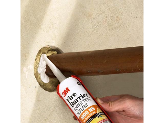 3M Fire Barrier Water Tight Sealant 1000 NS: 10.1 fl. oz. cartridge / 3 hour (Grey)