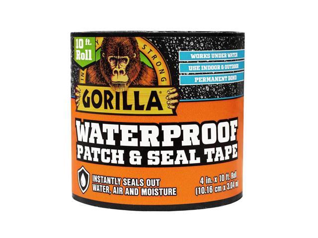 Gorilla Waterproof Patch & Seal Tape: 4 in. x 8 ft. (Clear)