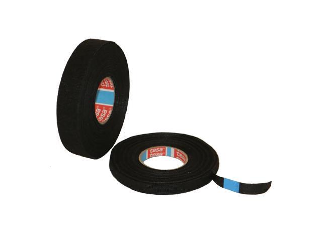 tesa PET Fleece Wire Harness Tape (51608): 3/4 in. x 27.3 yds. (Black)