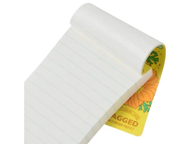 Tagged Outdoor Memo Pad: 2-3/5 in. x 4.4 in. (Yellow Flowers)