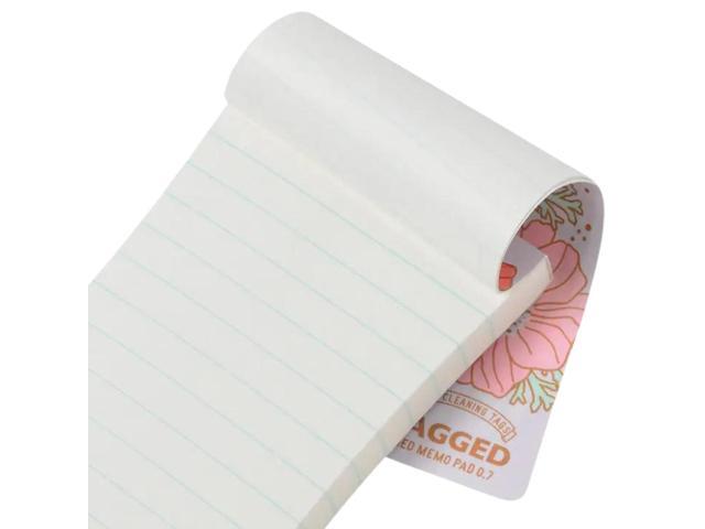 Tagged Outdoor Memo Pad: 2-3/5 in. x 4.4 in. (Purple Flowers)