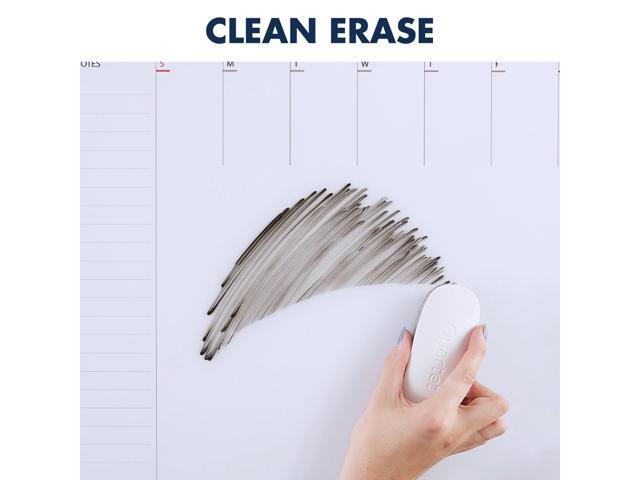 Quartet Glass Dry-Erase Desktop Weekly Planner: 17 in. x 0.611 yds. (White)