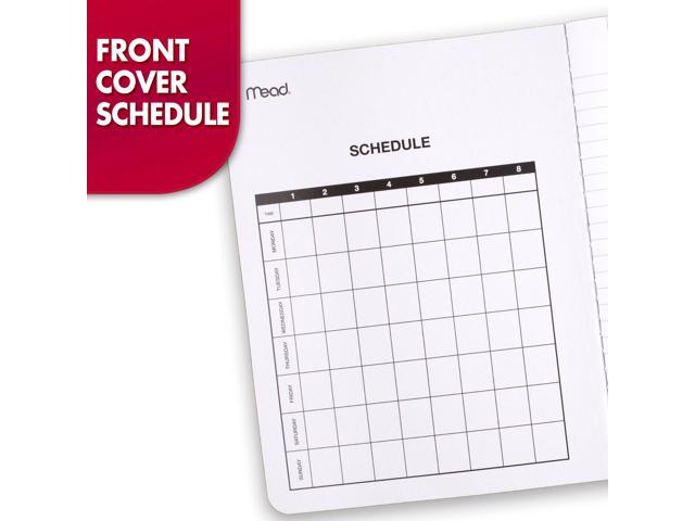 Mead Composition Book [Wide Ruled]: 7-1/2 in. x 9-3/4 in. (Purple) *1 count