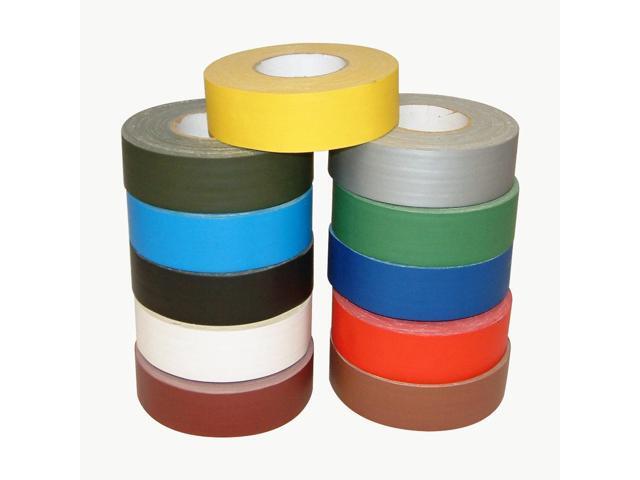 JVCC Low Gloss Gaffer-Style Duct Tape (J90): 4 in. (96mm actual) x 75 ft. (Black)