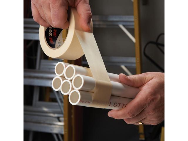 3M General Use Masking Tape (201+): 0.94 in. x 60 yds. (Tan)