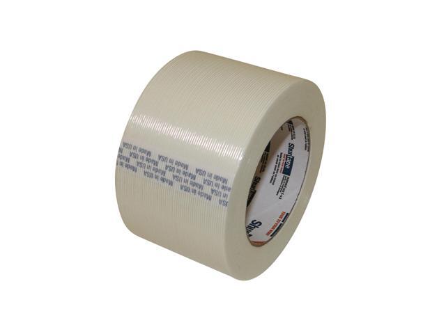 Shurtape Economy Grade Filament Strapping Tape (GS-490): 3 in. (72mm actual) x 60 yds. (White)