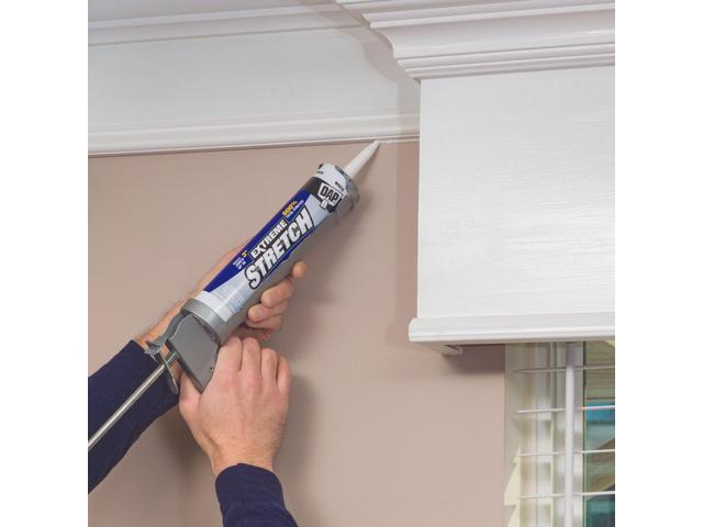 DAP EXTREME STRETCH Acrylic Urethane Elastomeric Sealant: 2.8 fl oz. (White)