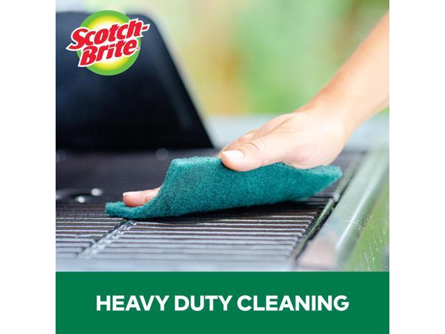 Scotch-Brite Heavy Duty Scour Pads: 9 in. x 6 in. (Green) *8-pack