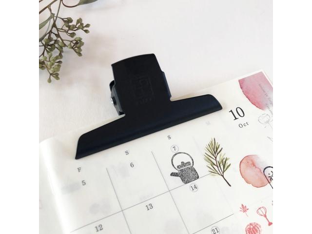 Ellepi Spring Paper Clips: large, 9cm (Grey)