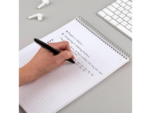 Five Star 1-Subject Spiral Top Bound Notepad [College Ruled]: 8-1/2 in. x 11 in. (Amethyst)