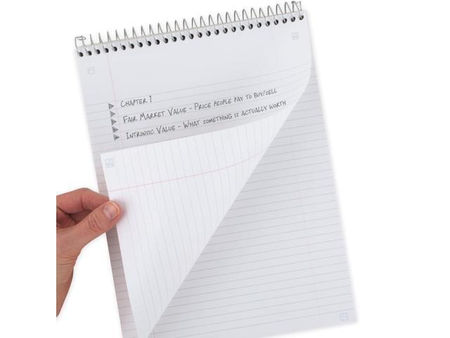 Five Star 1-Subject Spiral Top Bound Notepad [College Ruled]: 8-1/2 in. x 11 in. (Amethyst)