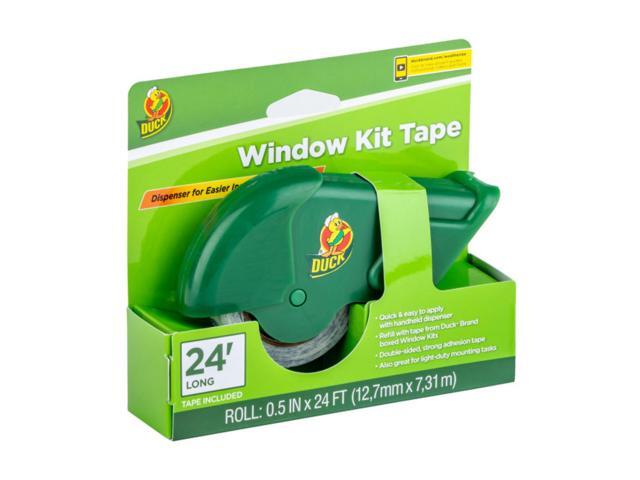 Duck Brand Window Kit Tape Dispenser: 1/2 in. x 24 ft. (Clear)